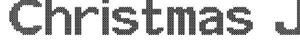 Christmas Jumper font preview